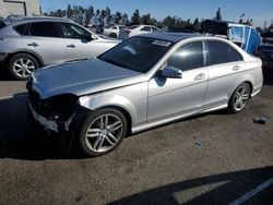 Mercedes-Benz c-Class salvage cars for sale: 2013 Mercedes-Benz C 250