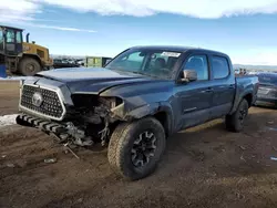 Toyota Tacoma salvage cars for sale: 2018 Toyota Tacoma Double Cab