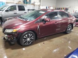 Honda salvage cars for sale: 2012 Honda Civic LX