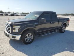 Salvage cars for sale at Arcadia, FL auction: 2015 Ford F150 Super Cab