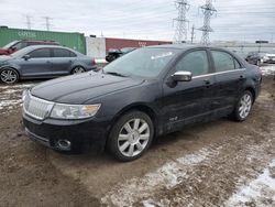 Salvage cars for sale at Elgin, IL auction: 2007 Lincoln MKZ