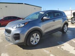 Salvage cars for sale at Haslet, TX auction: 2019 KIA Sportage LX