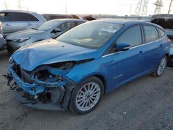 Salvage cars for sale at Elgin, IL auction: 2015 Ford Focus BEV