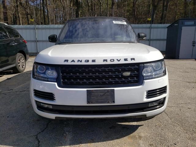 2016 Land Rover Range Rover Supercharged