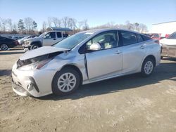 Salvage cars for sale at Spartanburg, SC auction: 2020 Toyota Prius L