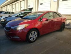 Salvage cars for sale at Louisville, KY auction: 2016 KIA Forte LX