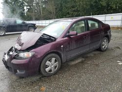 Salvage cars for sale at Arlington, WA auction: 2008 Mazda 3 I