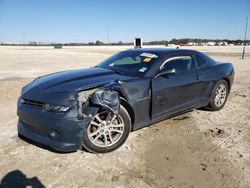 Salvage cars for sale from Copart New Braunfels, TX: 2015 Chevrolet Camaro LS