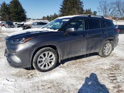 Salvage cars for sale at Finksburg, MD auction: 2020 Toyota Highlander Limited