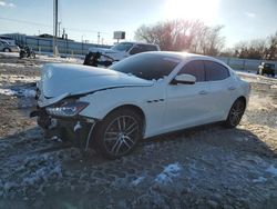 Salvage cars for sale from Copart Oklahoma City, OK: 2017 Maserati Ghibli