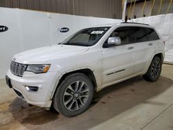 Salvage cars for sale at Longview, TX auction: 2018 Jeep Grand Cherokee Overland