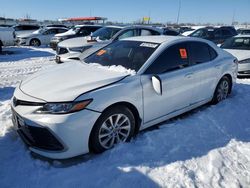 Salvage cars for sale at Cahokia Heights, IL auction: 2023 Toyota Camry LE