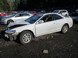 Honda Accord salvage cars for sale: 2002 Honda Accord EX