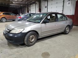 Honda Civic Vehiculos salvage en venta: 2005 Honda Civic LX