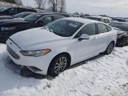 Ford salvage cars for sale: 2017 Ford Fusion SE