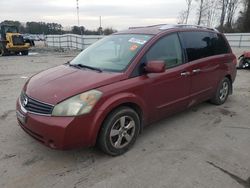 2007 Nissan Quest S en venta en Dunn, NC