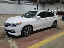 Salvage cars for sale from Copart Marlboro, NY: 2017 Honda Accord EXL