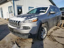 Salvage cars for sale at Pekin, IL auction: 2016 Jeep Cherokee Latitude