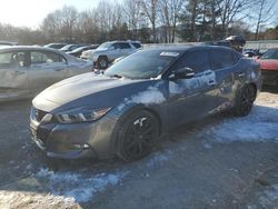 Salvage cars for sale at North Billerica, MA auction: 2017 Nissan Maxima 3.5S