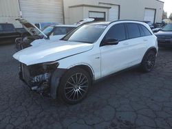 Salvage cars for sale at Woodburn, OR auction: 2017 Mercedes-Benz GLC 43 4matic AMG