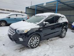 Ford Escape salvage cars for sale: 2018 Ford Escape Titanium