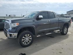 Salvage cars for sale at Dunn, NC auction: 2015 Toyota Tundra Double Cab Limited