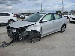 Salvage cars for sale from Copart Homestead, FL: 2021 KIA Rio LX