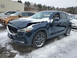 Salvage cars for sale from Copart Exeter, RI: 2018 Mazda CX-5 Grand Touring