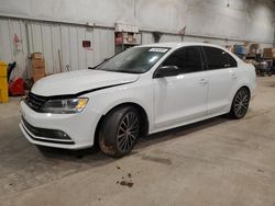 Salvage cars for sale at Milwaukee, WI auction: 2016 Volkswagen Jetta Sport