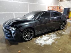 Salvage cars for sale from Copart Baltimore, MD: 2014 Ford Fusion Titanium