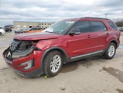 Salvage cars for sale from Copart Wilmer, TX: 2017 Ford Explorer XLT