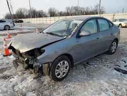 Salvage cars for sale at Columbus, OH auction: 2010 Hyundai Elantra Blue