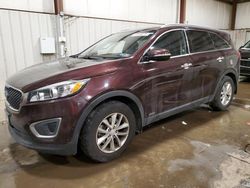 Salvage cars for sale at auction: 2016 KIA Sorento LX