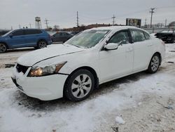 Salvage cars for sale from Copart Chicago Heights, IL: 2008 Honda Accord EXL