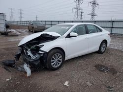 Toyota salvage cars for sale: 2017 Toyota Camry LE