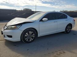 Salvage cars for sale from Copart Orlando, FL: 2014 Honda Accord LX