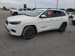 Jeep Vehiculos salvage en venta: 2019 Jeep Cherokee Limited