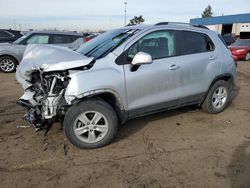 Salvage cars for sale from Copart Woodhaven, MI: 2022 Chevrolet Trax 1LT