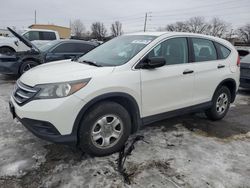 Salvage cars for sale at Moraine, OH auction: 2014 Honda CR-V LX