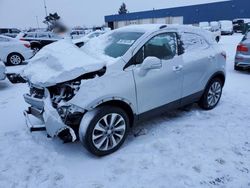 Salvage cars for sale at Woodhaven, MI auction: 2019 Buick Encore Preferred