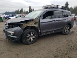 Honda salvage cars for sale: 2018 Honda Pilot EXL