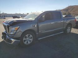 Salvage cars for sale at Colton, CA auction: 2017 Nissan Titan S