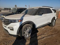 Salvage cars for sale at Phoenix, AZ auction: 2022 Ford Explorer XLT