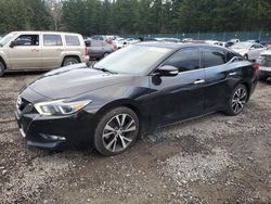 Salvage cars for sale at Graham, WA auction: 2018 Nissan Maxima 3.5S