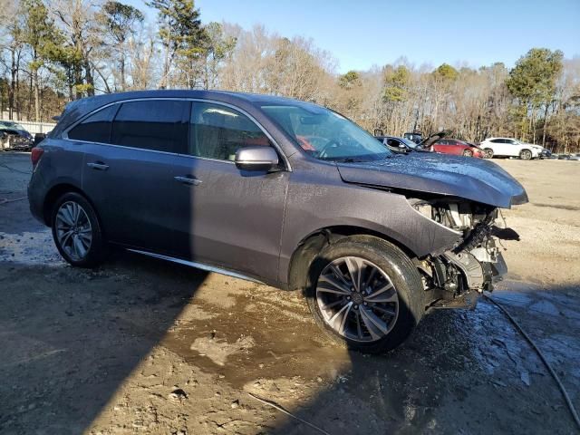 2018 Acura MDX Technology