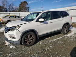 Salvage cars for sale at Mebane, NC auction: 2016 Honda Pilot EXL