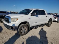 Salvage cars for sale from Copart San Antonio, TX: 2009 Toyota Tundra Crewmax