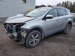 Salvage cars for sale at Cookstown, ON auction: 2018 Toyota Rav4 LE