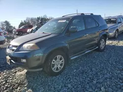 Salvage cars for sale at Mebane, NC auction: 2005 Acura MDX Touring