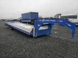 Salvage trucks for sale at Airway Heights, WA auction: 2025 Load Trail 2025 Lkvg  Gooseneck